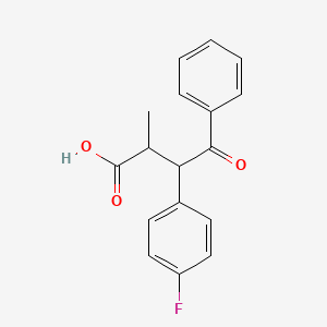 3-(4-Fluorophenyl)-2-methyl-4-oxo-4-phenylbutanoic acid