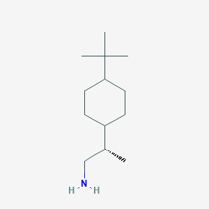 (2S)-2-(4-Tert-butylcyclohexyl)propan-1-amine