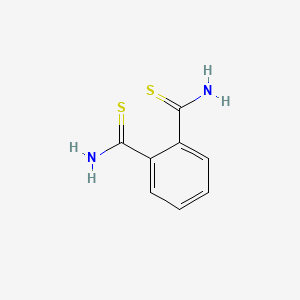 molecular formula C8H8N2S2 B2915495 Benzene-1,2-dithiocarboxamide CAS No. 7709-83-3