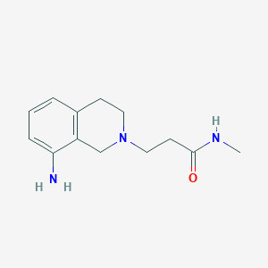 3-(8-Amino-3,4-Dihydroisoquinolin-2(1h)-Yl)-N-Methylpropanamide