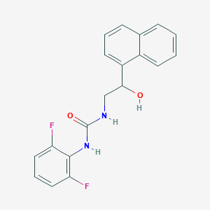1-(2,6-Difluorophenyl)-3-(2-hydroxy-2-(naphthalen-1-yl)ethyl)urea