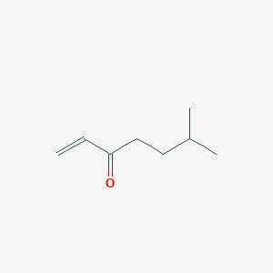 molecular formula C8H14O B2915643 6-methylhept-1-en-3-one CAS No. 42809-49-4
