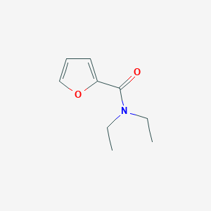 molecular formula C9H13NO2 B2915731 N,N-diethylfuran-2-carboxamide CAS No. 32488-17-8
