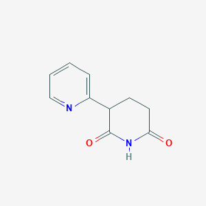 molecular formula C10H10N2O2 B2915795 Pyridylglutarimide CAS No. 99071-79-1