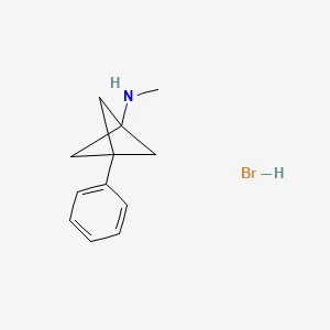N-Methyl-3-phenylbicyclo[1.1.1]pentan-1-amine hydrobromide