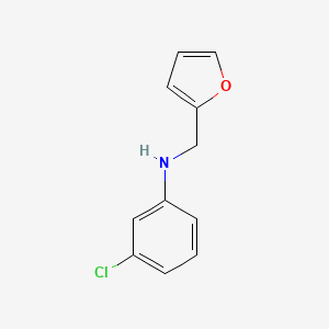 3-chloro-N-(furan-2-ylmethyl)aniline