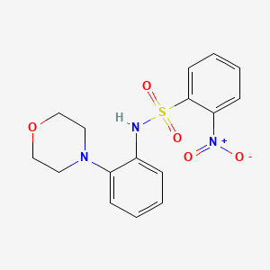 (2-Morpholin-4-ylphenyl)((2-nitrophenyl)sulfonyl)amine