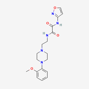 N1-(isoxazol-3-yl)-N2-(2-(4-(2-methoxyphenyl)piperazin-1-yl)ethyl)oxalamide