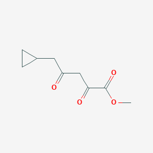 Methyl 5-cyclopropyl-2,4-dioxopentanoate