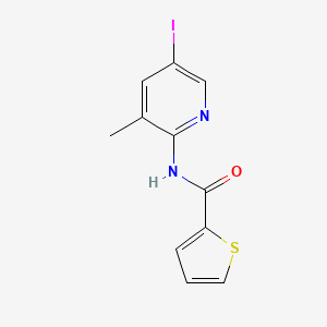 N-(5-iodo-3-methylpyridin-2-yl)thiophene-2-carboxamide