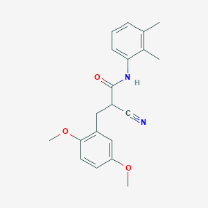 2-cyano-3-(2,5-dimethoxyphenyl)-N-(2,3-dimethylphenyl)propanamide