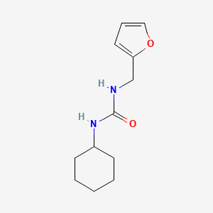 molecular formula C12H18N2O2 B2916154 1-Cyclohexyl-3-(furan-2-ylmethyl)urea CAS No. 200058-87-3