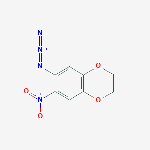 6-Azido-7-nitro-2,3-dihydro-1,4-benzodioxine