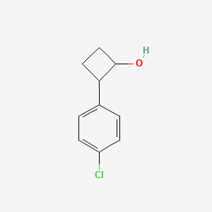 2-(4-Chlorophenyl)cyclobutan-1-OL