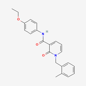 N-(4-ethoxyphenyl)-1-(2-methylbenzyl)-2-oxo-1,2-dihydropyridine-3-carboxamide