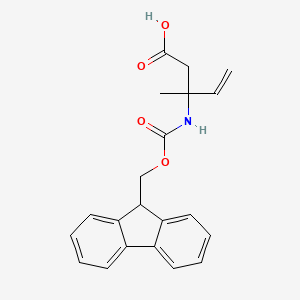 N-Fmoc-(+/-)-3-amino-3-methylpent-4-enoic acid
