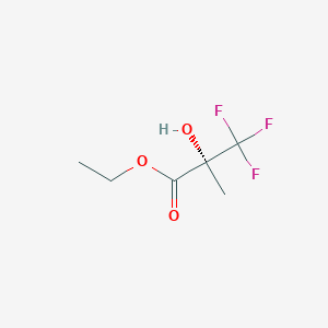 (R)-3,3,3-trifluoro-2-hydroxy-2-methyl-propionic acid ethyl ester