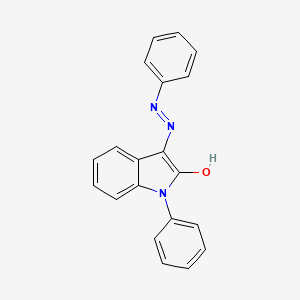 1-phenyl-1H-indole-2,3-dione 3-(N-phenylhydrazone)