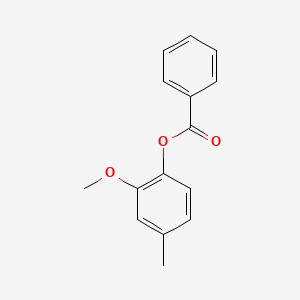 2-Methoxy-4-methylphenyl benzoate
