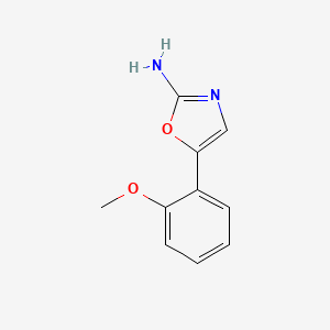 B2916810 5-(2-Methoxyphenyl)oxazol-2-amine CAS No. 1226198-48-6