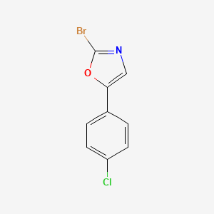 2-Bromo-5-(4-chlorophenyl)oxazole