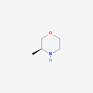 molecular formula C5H11NO B029169 (S)-3-Methylmorpholine CAS No. 350595-57-2