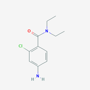 4-amino-2-chloro-N,N-diethylbenzamide