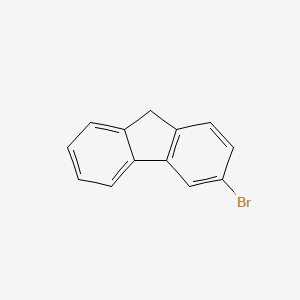 molecular formula C13H9Br B2917139 3-bromo-9H-fluorene CAS No. 1133-80-8; 2038-91-7