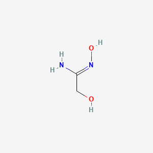 molecular formula C2H6N2O2 B2917148 2,N-Dihydroxy-acetamidine CAS No. 1353090-53-5; 73728-45-7