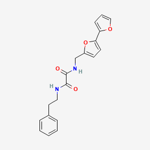 N1-([2,2'-bifuran]-5-ylmethyl)-N2-phenethyloxalamide