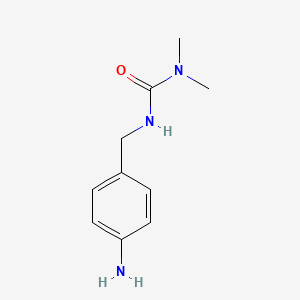 3-[(4-Aminophenyl)methyl]-1,1-dimethylurea
