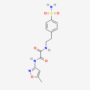 N1-(5-methylisoxazol-3-yl)-N2-(4-sulfamoylphenethyl)oxalamide