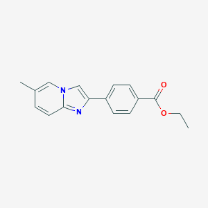 2-[4-(Ethoxycarbonyl)phenyl]-6-methyl-imidazo[1,2-a]pyridine
