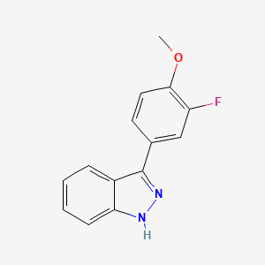 3-(3-fluoro-4-methoxyphenyl)-1H-indazole