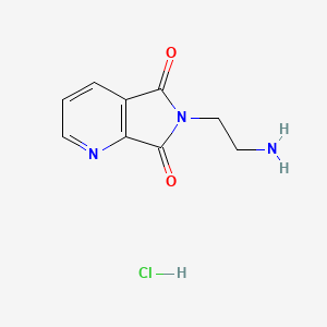 6-(2-aminoethyl)-5H-pyrrolo[3,4-b]pyridine-5,7(6H)-dione hydrochloride
