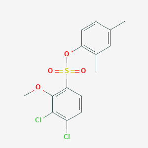 2,4-Dimethylphenyl 3,4-dichloro-2-methoxybenzenesulfonate