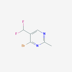 4-Bromo-5-(difluoromethyl)-2-methylpyrimidine