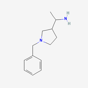 1-(1-Benzylpyrrolidin-3-yl)ethanamine