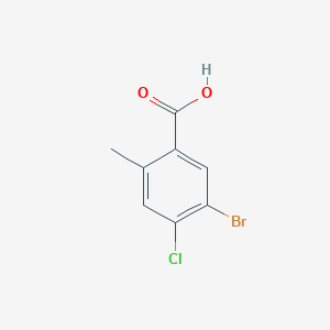 5-Bromo-4-chloro-2-methylbenzoic acid