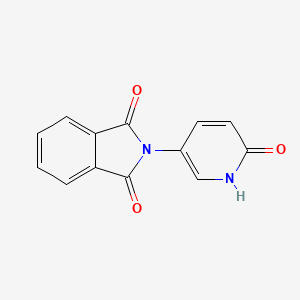 molecular formula C13H8N2O3 B2917721 2-(6-羟基吡啶-3-基)异吲哚-1,3-二酮 CAS No. 1854670-44-2
