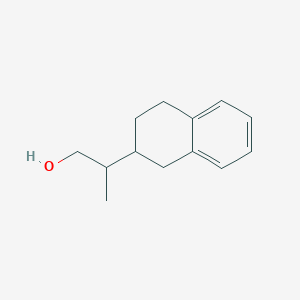 molecular formula C13H18O B2917724 2-(1,2,3,4-Tetrahydronaphthalen-2-yl)propan-1-ol CAS No. 1783651-54-6