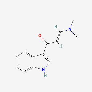 molecular formula C13H14N2O B2917739 (2E)-3-(dimethylamino)-1-(1H-indol-3-yl)prop-2-en-1-one CAS No. 954421-13-7