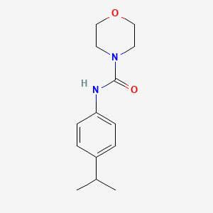 molecular formula C14H20N2O2 B2917763 N-[4-(propan-2-yl)phenyl]morpholine-4-carboxamide CAS No. 349139-26-0