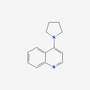 molecular formula C13H14N2 B2917797 4-Pyrrolidin-1-ylquinoline CAS No. 46384-61-6