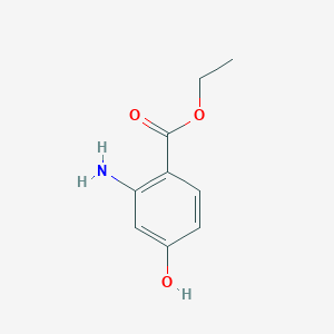 molecular formula C9H11NO3 B2917807 Ethyl 2-amino-4-hydroxybenzoate CAS No. 1089316-76-6