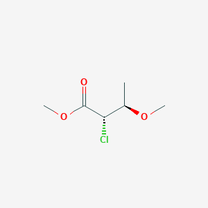 molecular formula C6H11ClO3 B2917808 Methyl (2S,3R)-2-chloro-3-methoxybutanoate CAS No. 26839-90-7
