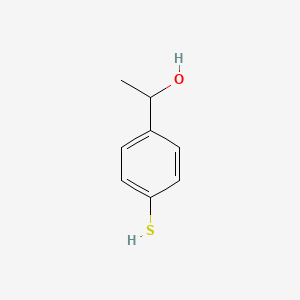 molecular formula C8H10OS B2917812 1-(4-Sulfanylphenyl)ethan-1-ol CAS No. 77069-55-7