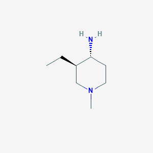Trans-3-ethyl-1-methyl-4-piperidinamine