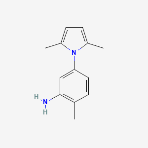 B2917856 5-(2,5-dimethyl-1H-pyrrol-1-yl)-2-methylaniline CAS No. 943117-83-7