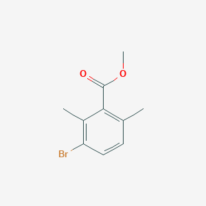 molecular formula C10H11BrO2 B2918107 Methyl 3-bromo-2,6-dimethylbenzoate CAS No. 86246-71-1